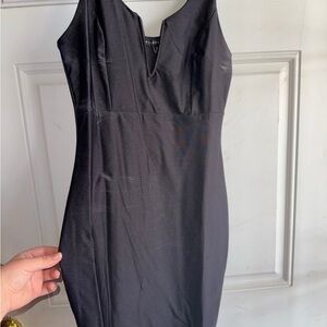 Elegant Black Sleeveless Dress